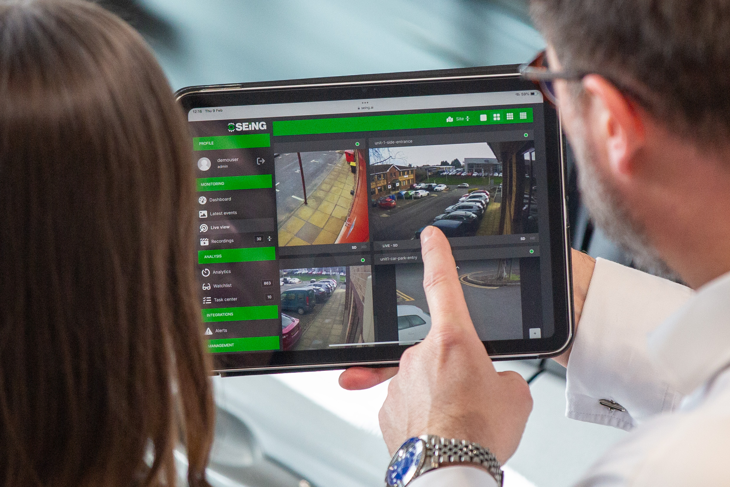 Cloud Based CCTV Surveillance