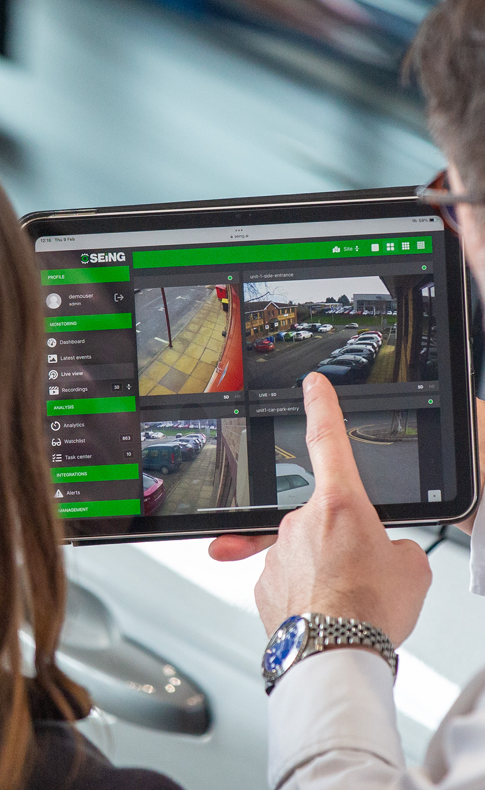 Cloud Based CCTV Surveillance